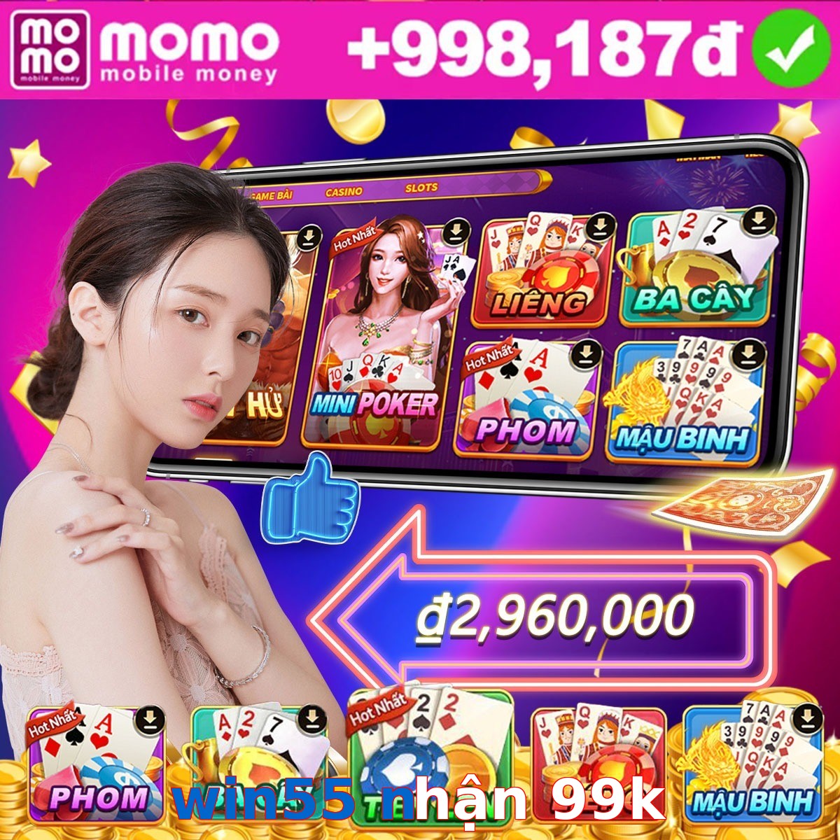 win55 nhận 99k