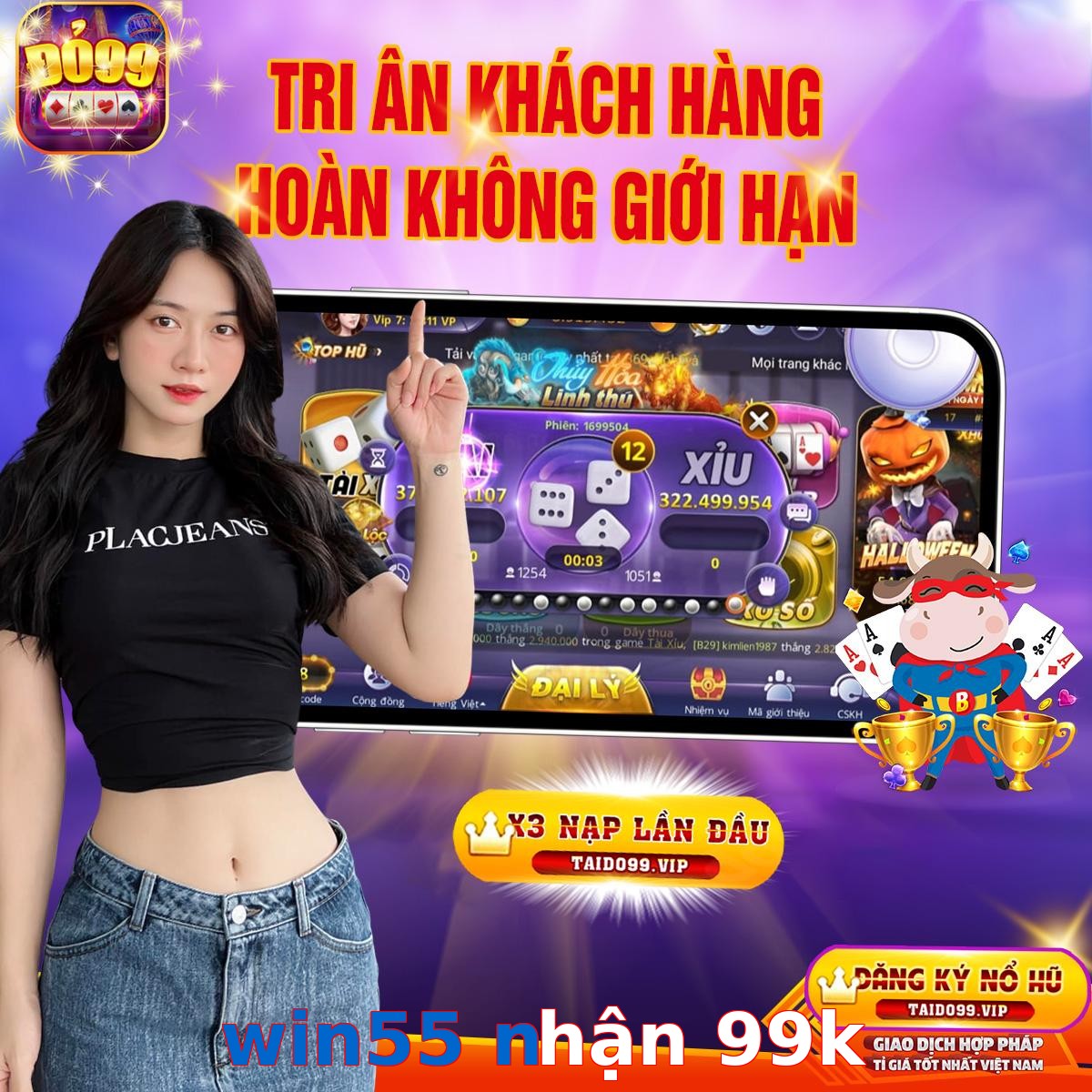 win55 nhận 99k