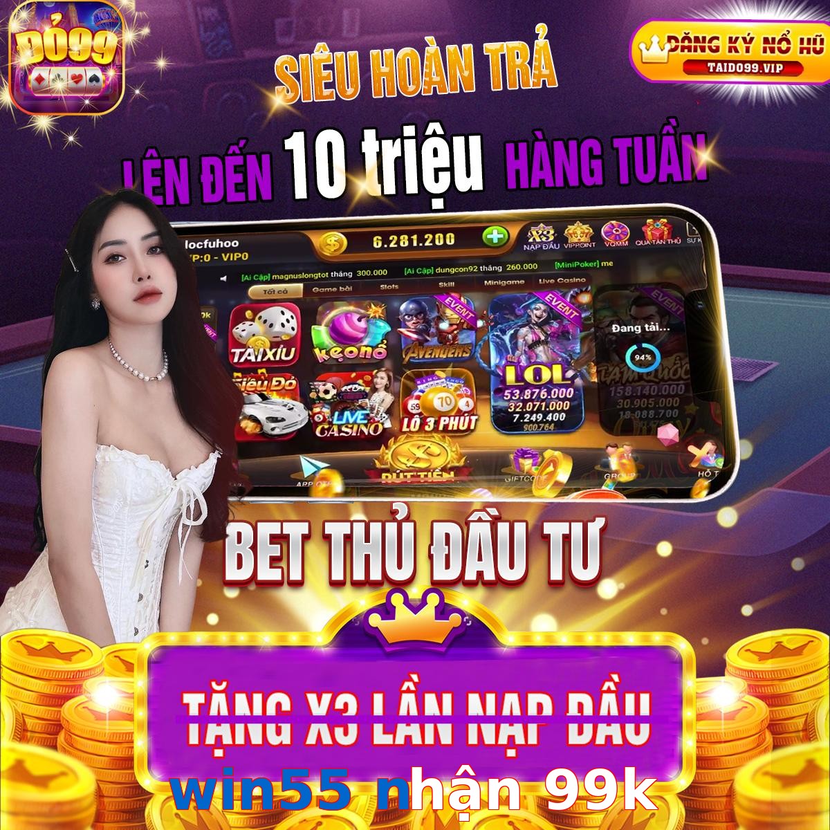 win55 nhận 99k